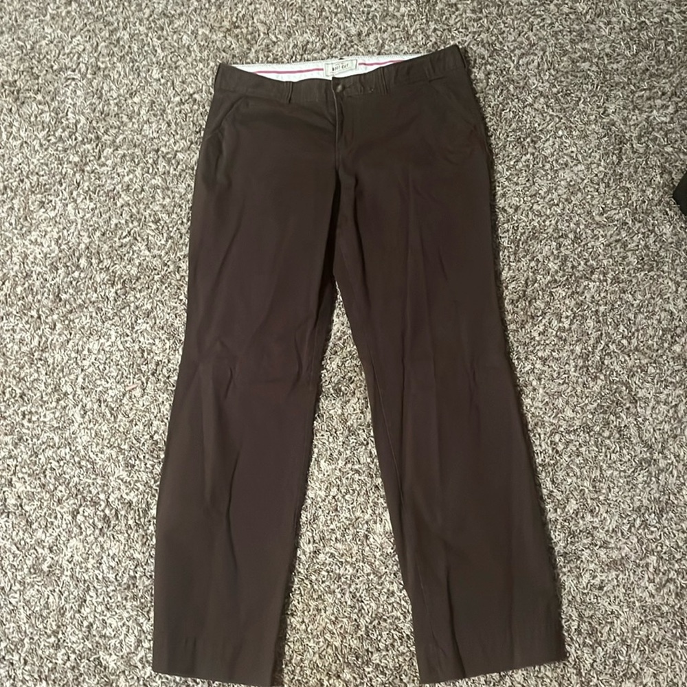 Old Navy Perfect Boot-Cut Low-Rise Brown Jeans Size Regular 12